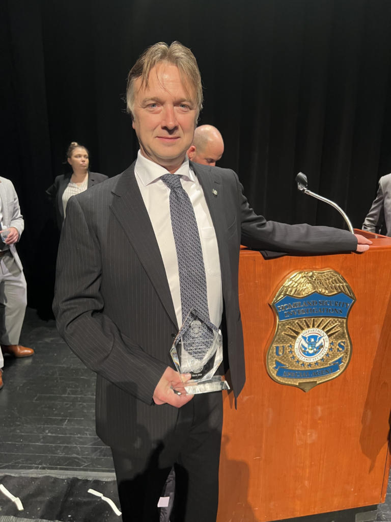 HSI Award - Blockchain Intelligence Group - Lance Morginn