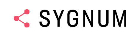 Sygnum logo red icon, representing a digital asset bank offering secure and regulated blockchain and cryptocurrency services.