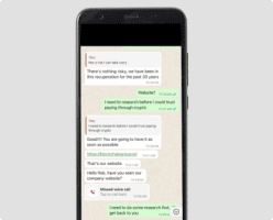 WhatsApp Scammer