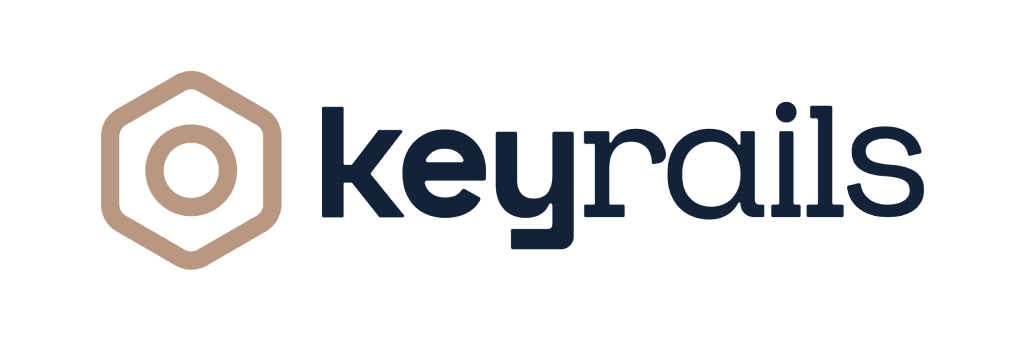 Keyrails logo or image, showcasing innovative blockchain solutions for secure digital identity and transaction management.